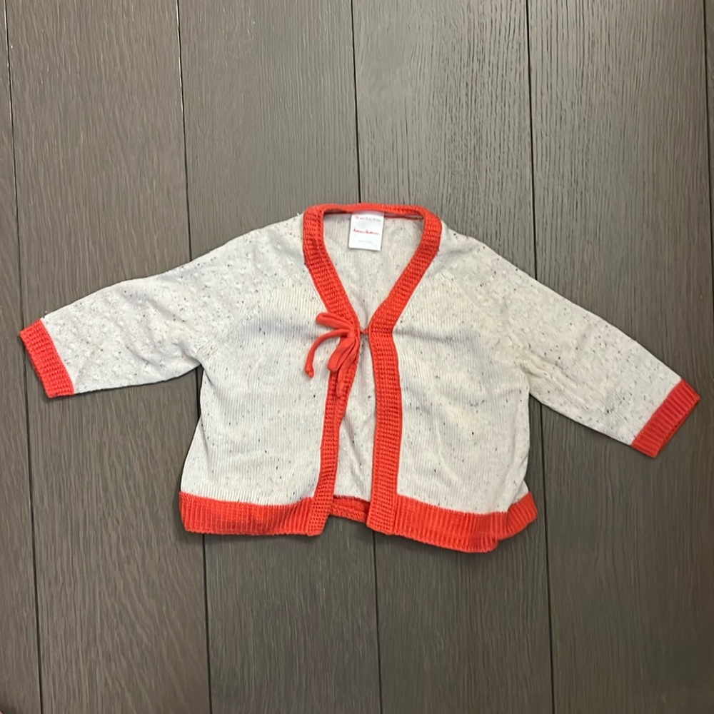 Hanna Andersson Knit Cardigan 6-12 Months